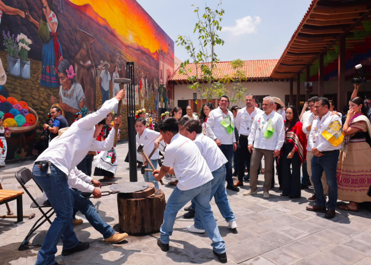 Beneficiará a familias artesanas nuevo Centro Cultural Plaza de La Ranita de Uruapan: Bedolla