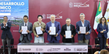 Firma Bedolla fideicomiso del Parque Bajío; inicia con 100 mdp aportados por iniciativa privada